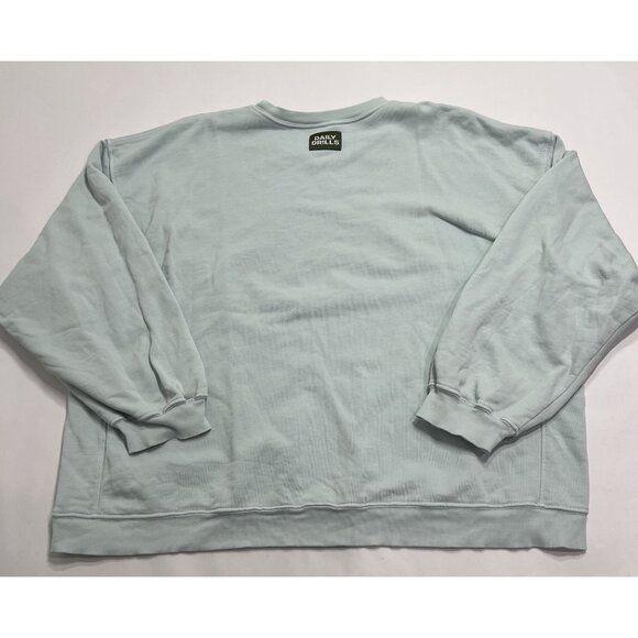 Daily Drills Sport Logo Crewneck Sweatshirt in Blue - Picture 4 of 5